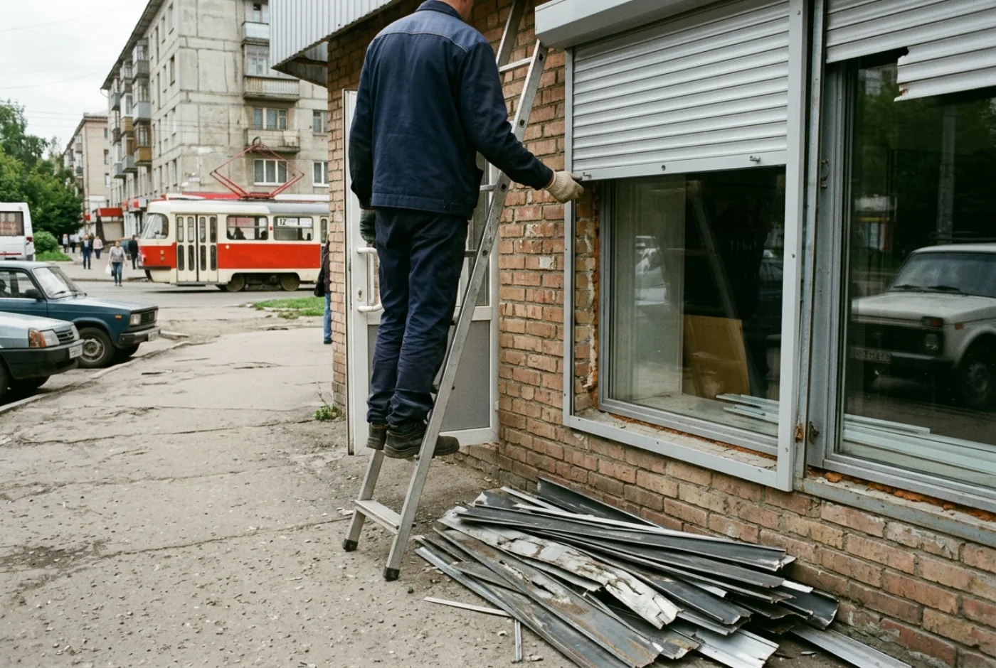 Замена рольставней в Екатеринбурге